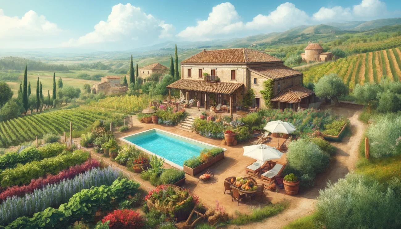 Farm Holidays in Sicily - Discover Educational Farms with Swimming Pool in the Aeolian Islands