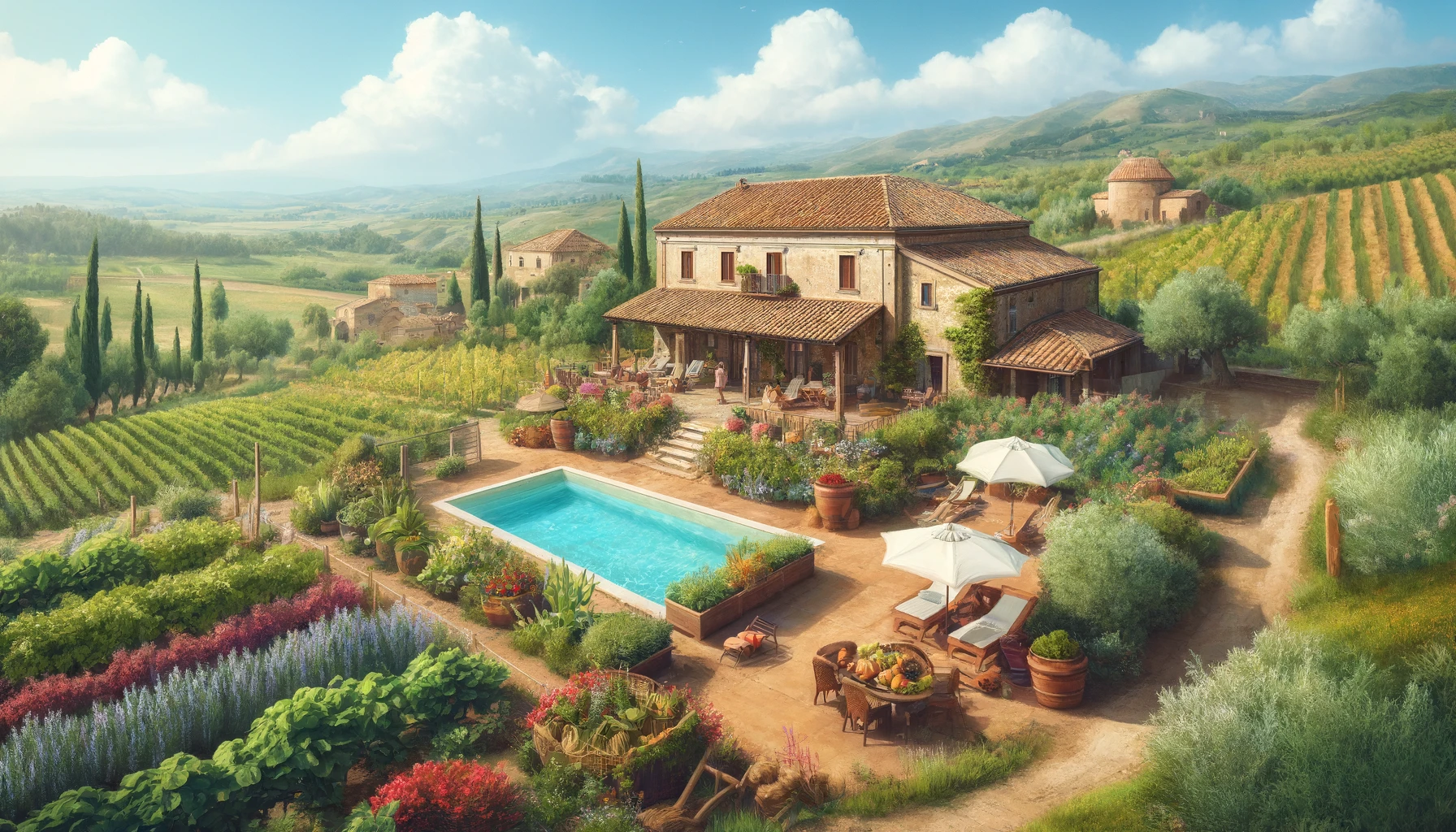 Farm Holidays in Sicily - Discover Educational Farms with Swimming Pool in the Aeolian Islands